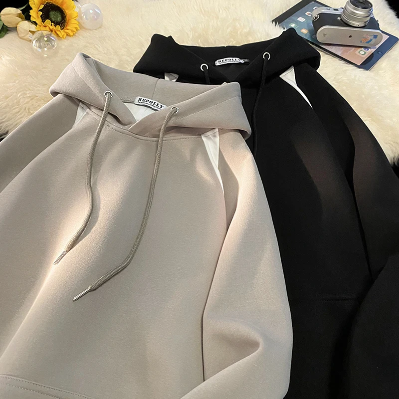 Youth Hoodie Sweatshirt Men's American Retro Color Block Heavyweight Spring Autumn Casual Loose Sports Jacket for Teens
Youth Hoodie Sweatshirt Men's American Retro Color Block Heavyweight Spring Autumn Casual Loose Sports Jacket for Teens