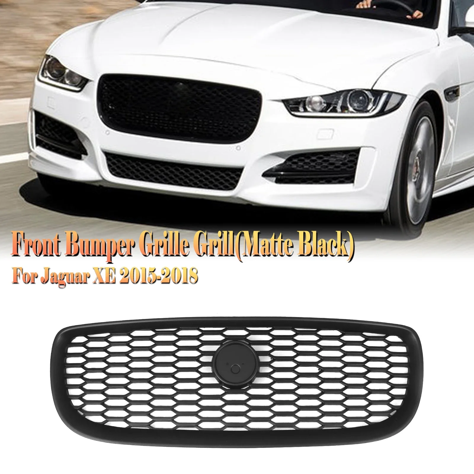Поп-передняя решетка, гоночная решетка для Jaguar XE 2015 2016 2017 2018-2020, глянцевая/матовая черная сетка верхнего бампера с капюшоном из углеродного волокна
Поп-передняя решетка, гоночная решетка для Jaguar XE 2015 2016 2017 2018-2020, глянцевая/матовая черная сетка верхнего бампера с капюшоном из углеродного волокна