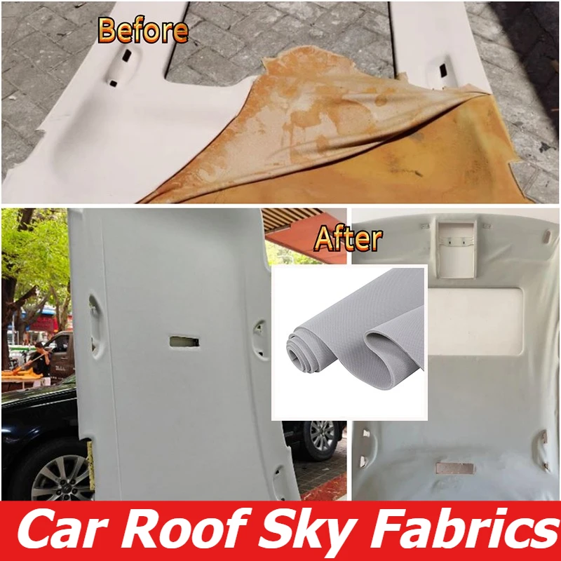 Автомобильная ткань на крышу с пенопластовой спинкой для ремонта салона автомобиля, ткань для подголовника автомобиля, подкладка на потолок на крыше, ремонтная ткань, отделка
Автомобильная ткань на крышу с пенопластовой спинкой для ремонта салона автомобиля, ткань для подголовника автомобиля, подкладка на потолок на крыше, ремонтная ткань, отделка