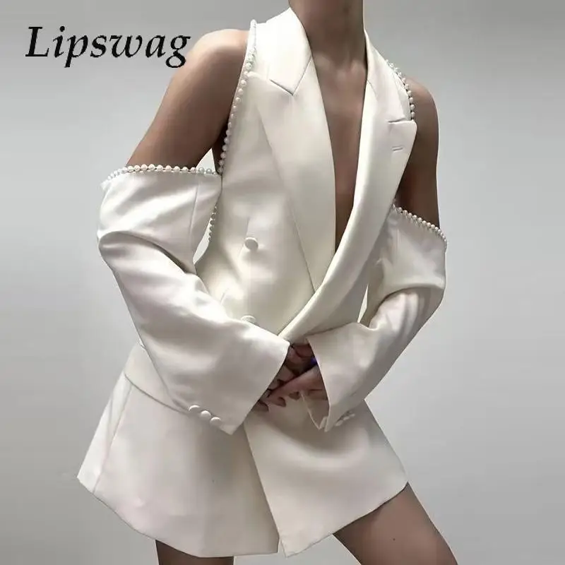 Elegant Women Turn-down Collar Slim Club Coat Casual Office Solid Color Hollow-out Blazer Outwear Fashion Long Sleeved Jacket
Elegant Women Turn-down Collar Slim Club Coat Casual Office Solid Color Hollow-out Blazer Outwear Fashion Long Sleeved Jacket