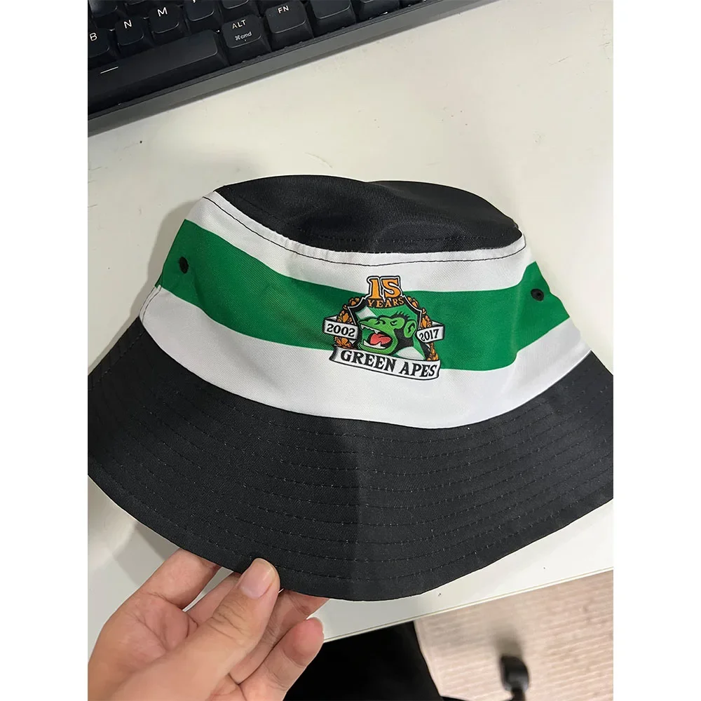 Maccabi Haifa MHFC Green Apes Fishermans Cap Outdoor Bucket Hats Fishing Hat Foldable Hip Hop Beach Sun Hats for Women Men
Maccabi Haifa MHFC Green Apes Fishermans Cap Outdoor Bucket Hats Fishing Hat Foldable Hip Hop Beach Sun Hats for Women Men