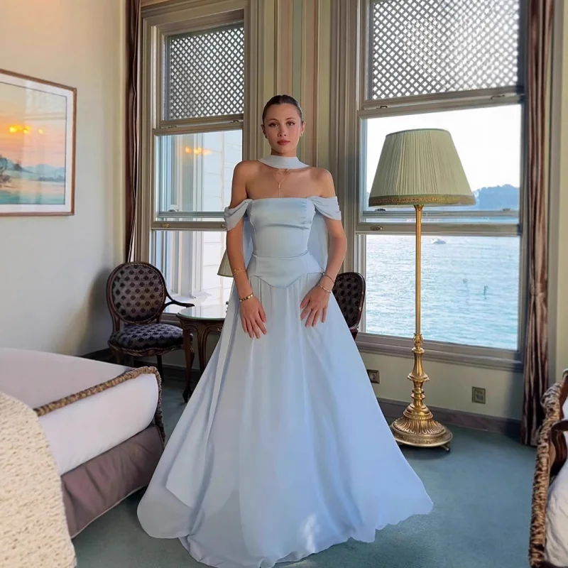 2025Spring New Elegant Sexy Temperament Short Sleeve Long Dress Waist-Cinching Formal Dress for Women
2025Spring New Elegant Sexy Temperament Short Sleeve Long Dress Waist-Cinching Formal Dress for Women