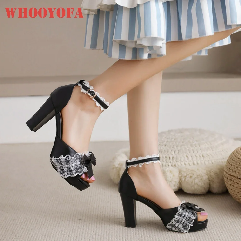 Новые модные черные абрикосовые женские сандалии для косплея, популярные женские туфли на высокой платформе и каблуке для вечеринок, маленькие большие размеры 30, 43, 46 48
Новые модные черные абрикосовые женские сандалии для косплея, популярные женские туфли на высокой платформе и каблуке для вечеринок, маленькие большие размеры 30, 43, 46 48