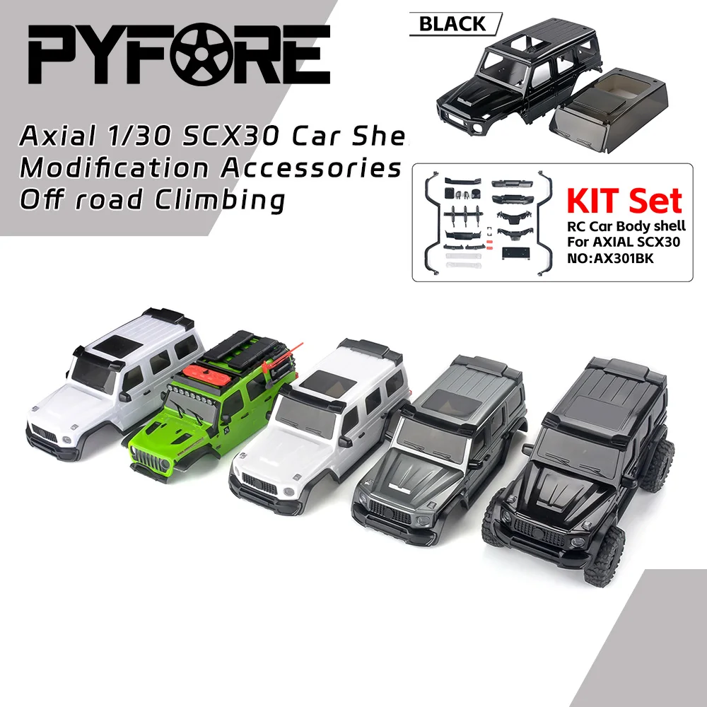 RC Car DIY Modification Car Shell for Axial 1/30 SCX30 K10 Remote Control Model Off-road Climbing Car Shell Kit Accessories
RC Car DIY Modification Car Shell for Axial 1/30 SCX30 K10 Remote Control Model Off-road Climbing Car Shell Kit Accessories