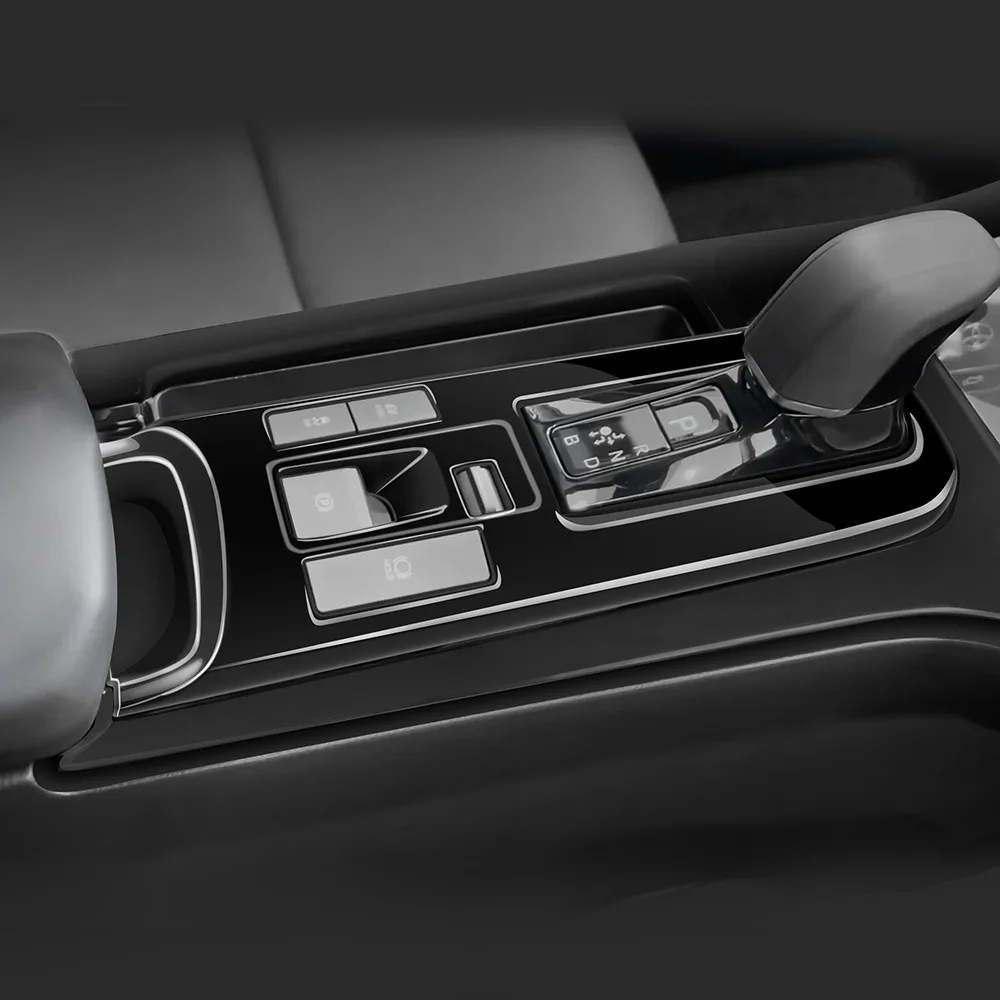 Панель коробки передач из АБС-пластика для Toyota Prius 2023 2024 60 серии, глянцевая черная модификация интерьера автомобиля, автозапчасти RHD
Панель коробки передач из АБС-пластика для Toyota Prius 2023 2024 60 серии, глянцевая черная модификация интерьера автомобиля, автозапчасти RHD