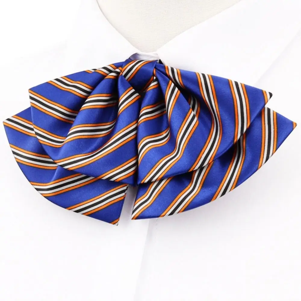 Adjustable Airline Stewardess Necktie Stripe Colorful Bowknot Neckties Shirt Accessory Korean Style JK Uniform Bow Ties Daily
Adjustable Airline Stewardess Necktie Stripe Colorful Bowknot Neckties Shirt Accessory Korean Style JK Uniform Bow Ties Daily