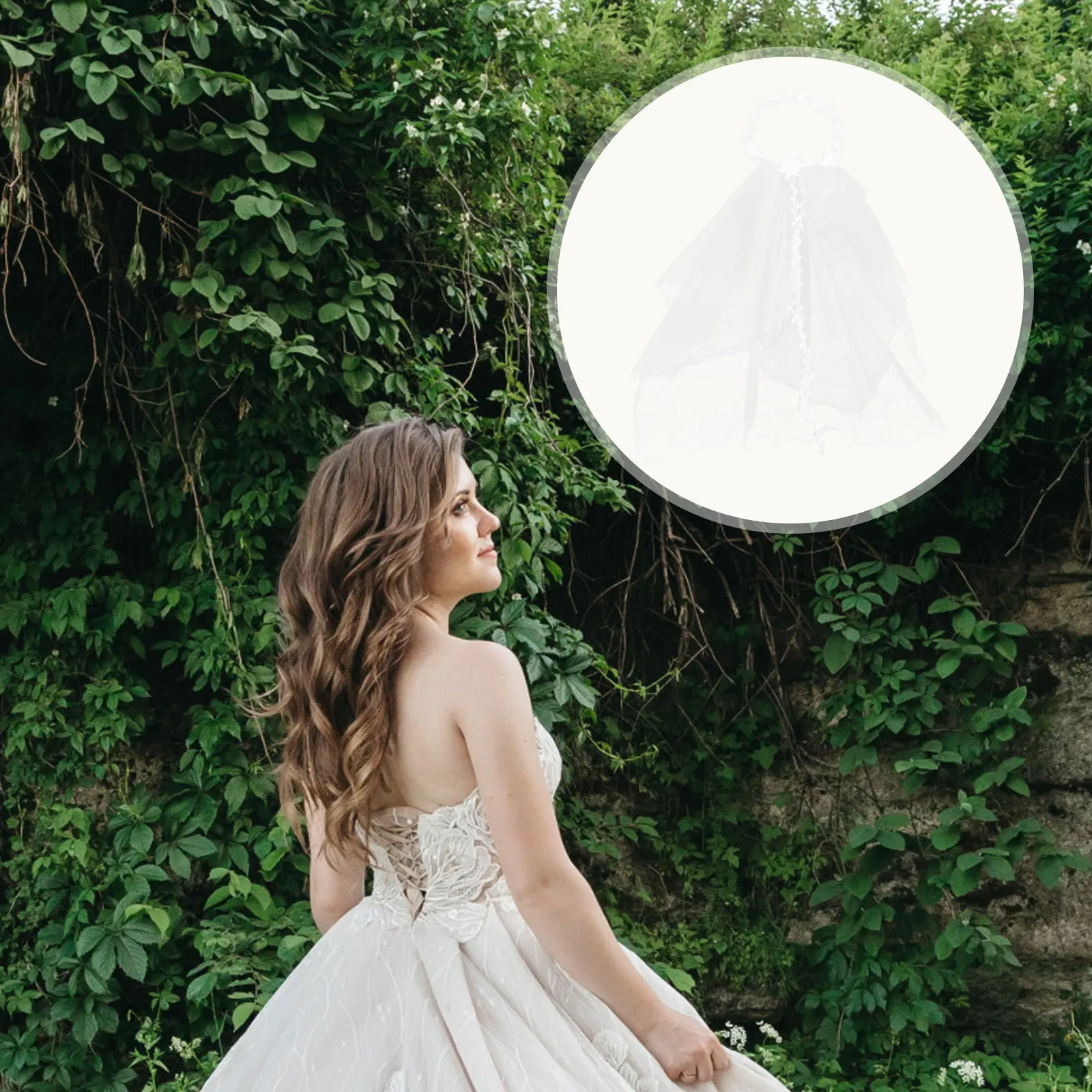 White Bridal Veil Pearl Floral Wreath Headband Bow Elegant Wedding Bridal Shower Hair Accessories Beach Party Veil Headwear
White Bridal Veil Pearl Floral Wreath Headband Bow Elegant Wedding Bridal Shower Hair Accessories Beach Party Veil Headwear
