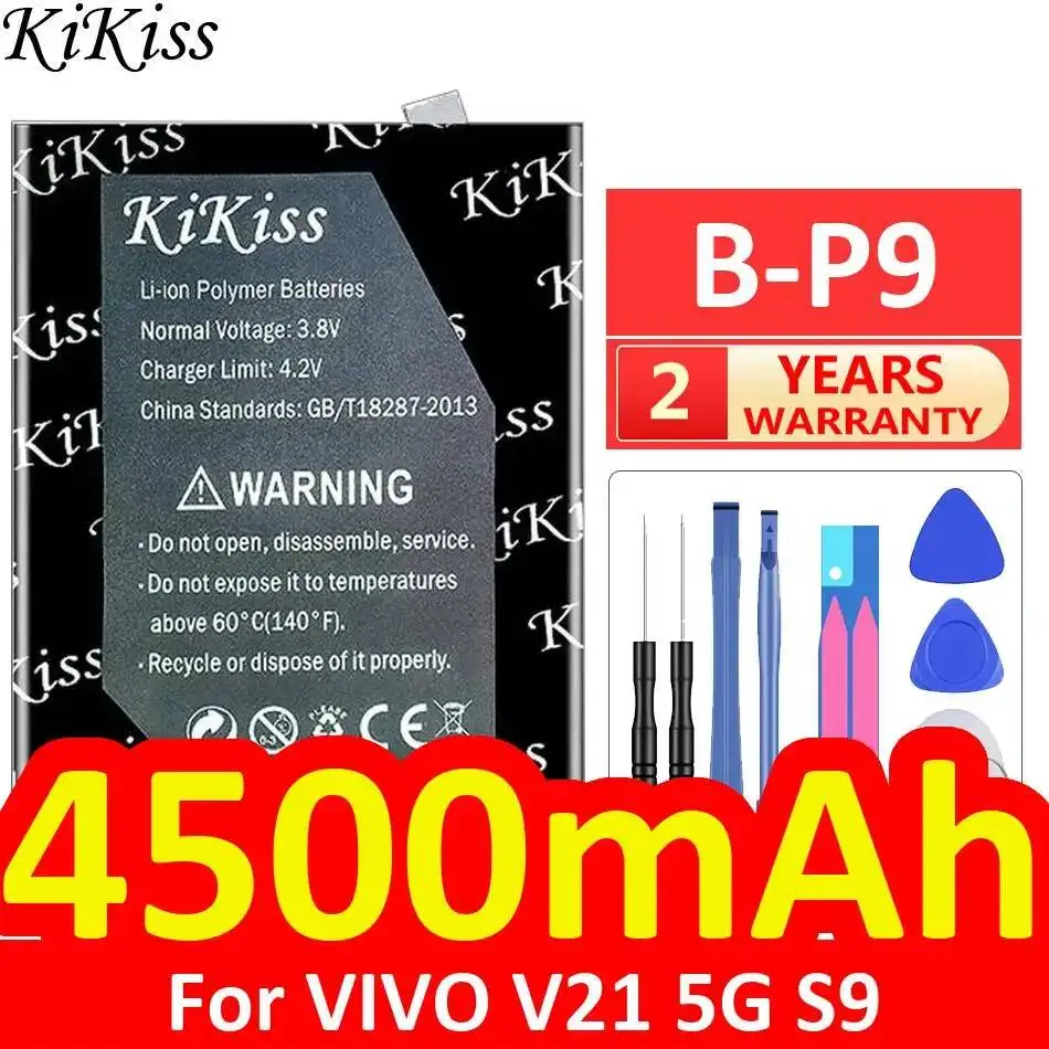 Хорошая низкотемпературная батарея для мобильного телефона большой емкости B-P9 4500 мАч для Vivo V21 5G S9
Хорошая низкотемпературная батарея для мобильного телефона большой емкости B-P9 4500 мАч для Vivo V21 5G S9