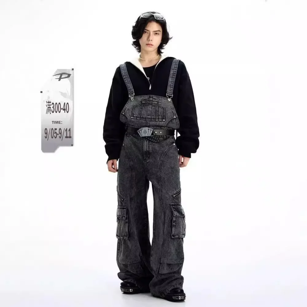 Four Seasons Men’s Motorcycle Jean Pants Casual Trendy American Vintage New Fashion Spliced Denim Overalls Loose Male Streetwear
Four Seasons Men’s Motorcycle Jean Pants Casual Trendy American Vintage New Fashion Spliced Denim Overalls Loose Male Streetwear