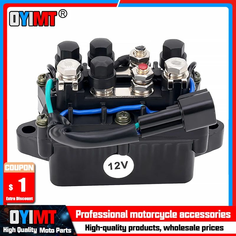 12V Outboard Trim Starter Relay Solenoid for Yamaha F250L F250J VF250A F250 F250F F30 F30B F300 F40 F40F F50 F50F F60 F70 F70A
12V Outboard Trim Starter Relay Solenoid for Yamaha F250L F250J VF250A F250 F250F F30 F30B F300 F40 F40F F50 F50F F60 F70 F70A