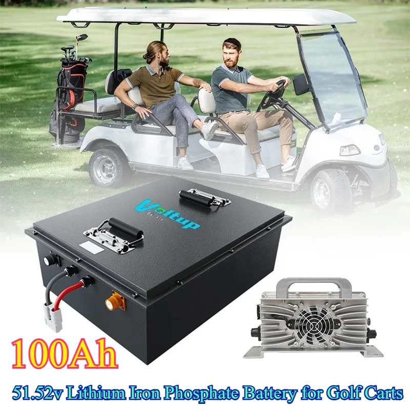 Golf Cart Battery 100ah 48v 51.52v Lithium Iron Phosphate Battery for Golf Carts
Golf Cart Battery 100ah 48v 51.52v Lithium Iron Phosphate Battery for Golf Carts