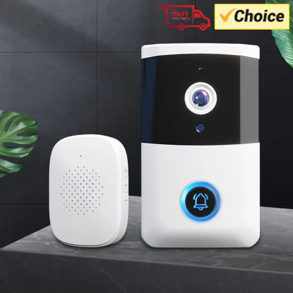 WiFi Wireless Video Doorbell IR Night Vision Doorbell Camera Visual Doorbell for Home Security Alarm System
WiFi Wireless Video Doorbell IR Night Vision Doorbell Camera Visual Doorbell for Home Security Alarm System