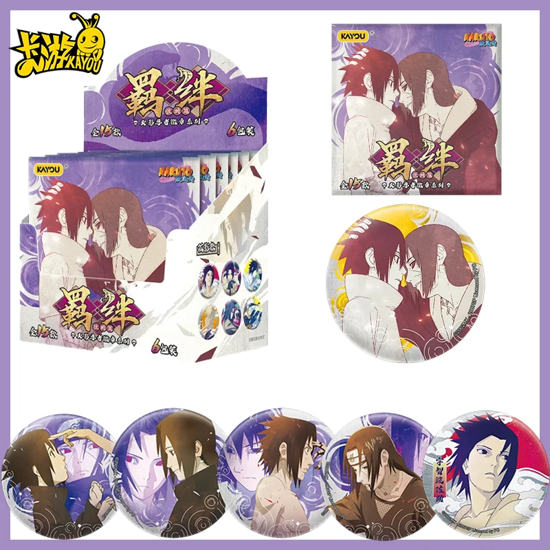 2026 New Kayou Naruto Bond of Sasuke Series Tinplate Badge Blind Box Anime Pins Toy Exquisite Gift for Fans Hot Sale
2026 New Kayou Naruto Bond of Sasuke Series Tinplate Badge Blind Box Anime Pins Toy Exquisite Gift for Fans Hot Sale