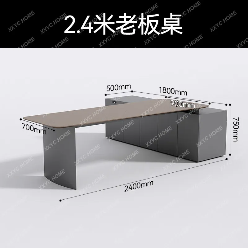 New high-end solid wood boss desk office desk leader single seat president desk
New high-end solid wood boss desk office desk leader single seat president desk