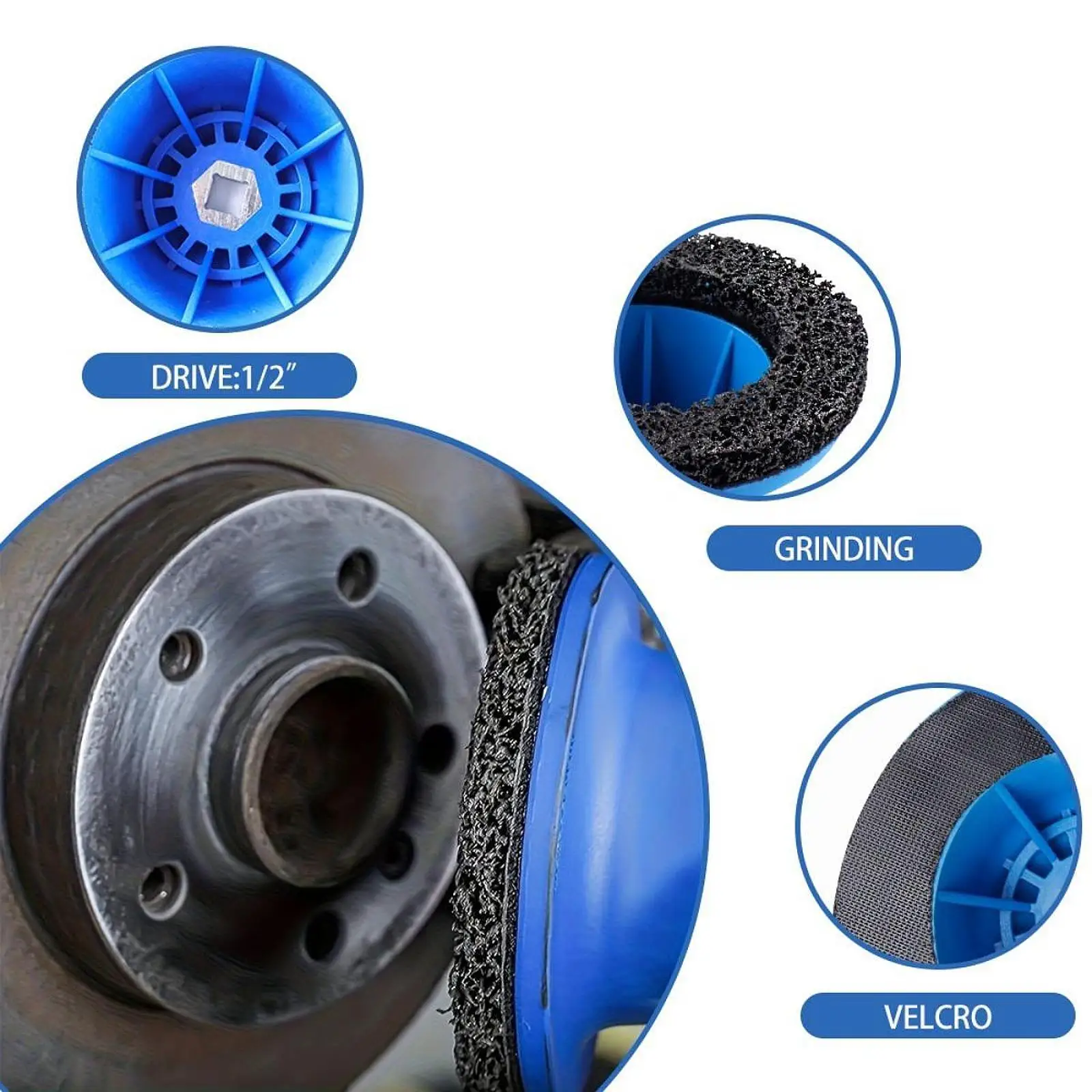 4Pcs Wheel Hub Grinding Tool Replacement Rust Remover Tool Universal Wheel Hub Cleaner Resurfacing Kit for SUV Car Truck
4Pcs Wheel Hub Grinding Tool Replacement Rust Remover Tool Universal Wheel Hub Cleaner Resurfacing Kit for SUV Car Truck