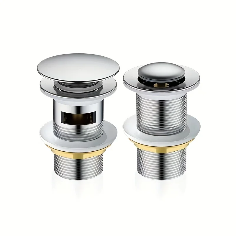 Медный пружинный сливной клапан для раковины, устройство для слива воды из умывальника в ванной, нажимной грибовидный сливной клапан для настольной раковины
Медный пружинный сливной клапан для раковины, устройство для слива воды из умывальника в ванной, нажимной грибовидный сливной клапан для настольной раковины