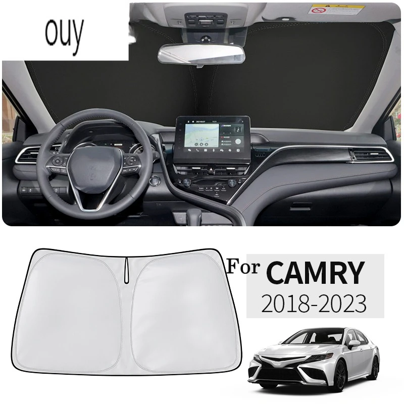 Auto Interior Accessories For Toyota Camry 2018-2023 Car Styling Nano-Insulat Windshield Sunshade Front Window Sun Shade Visor
Auto Interior Accessories For Toyota Camry 2018-2023 Car Styling Nano-Insulat Windshield Sunshade Front Window Sun Shade Visor