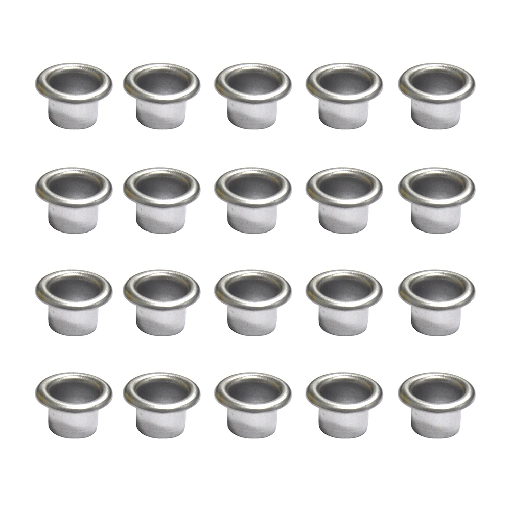 20Pcs Drum Air Vent Grommet Nickel Chrome 3/8'' x 3/8''
20Pcs Drum Air Vent Grommet Nickel Chrome 3/8'' x 3/8''