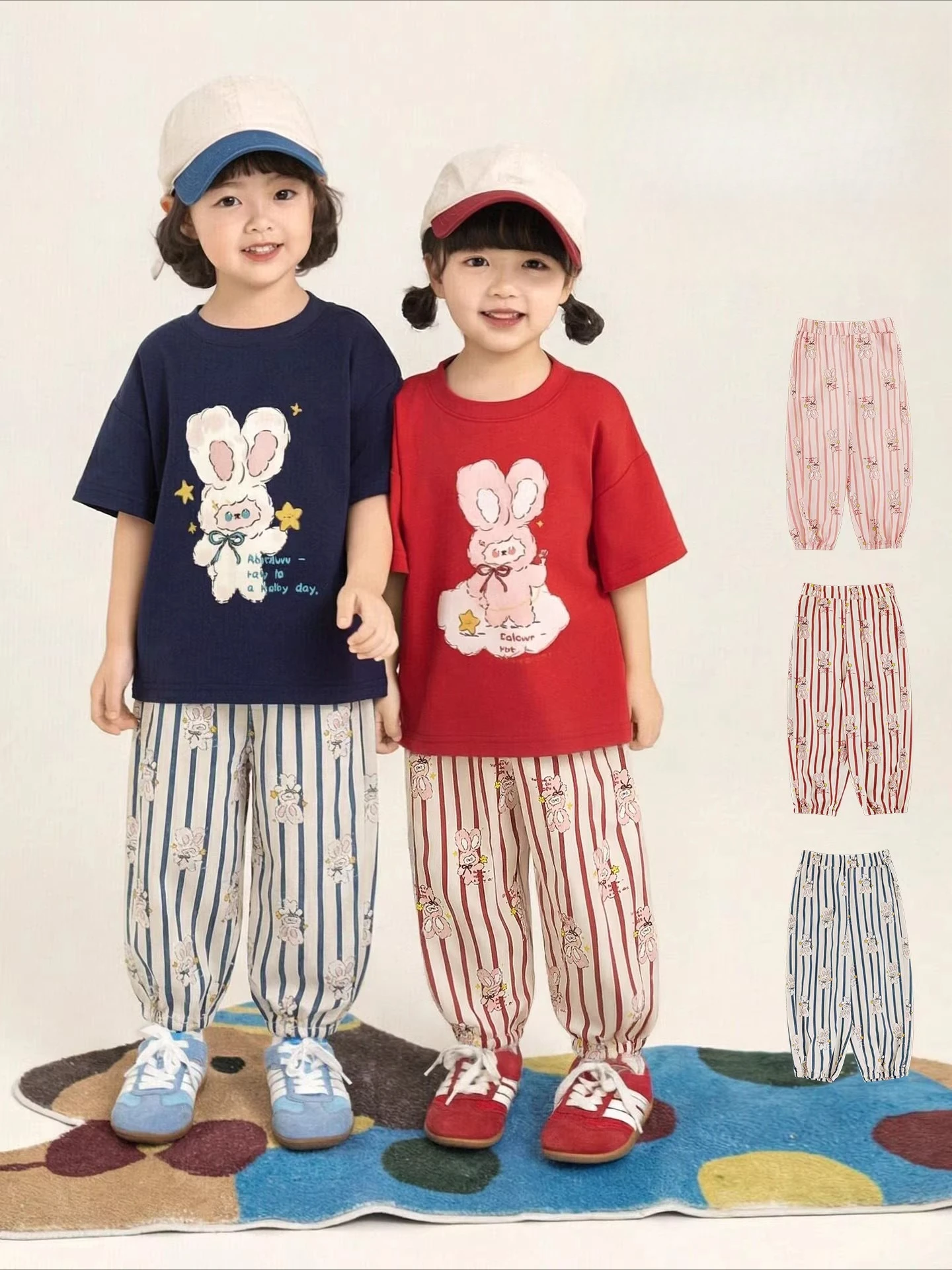 Summer Girls Cute Printed Beam Foot Pants Comfortable Breathable Lantern Style Casual Trousers
Summer Girls Cute Printed Beam Foot Pants Comfortable Breathable Lantern Style Casual Trousers