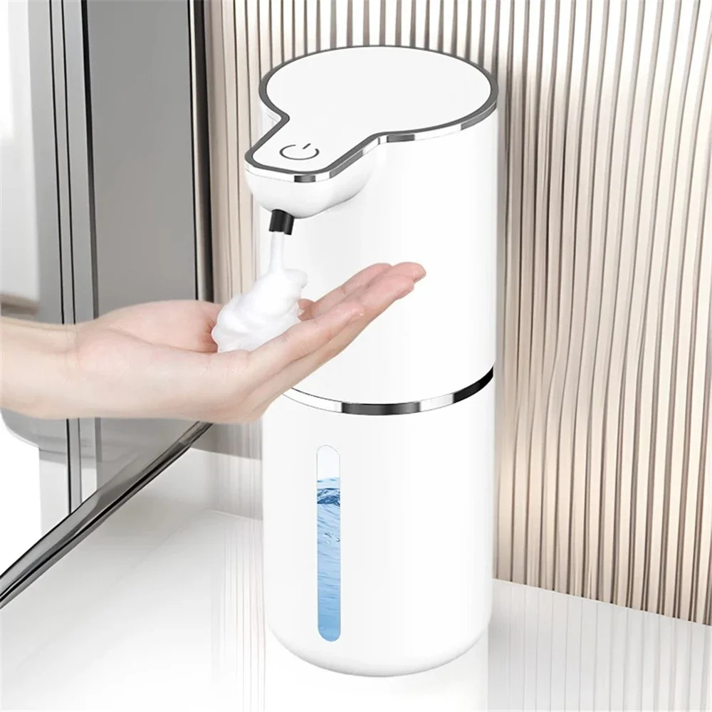 4 Levels Adjustable Automatic Soap Dispenser 380ml IPX5 Waterproof Foam Dispenser Fast Lathering Space Saving Bathroom Kitchen
4 Levels Adjustable Automatic Soap Dispenser 380ml IPX5 Waterproof Foam Dispenser Fast Lathering Space Saving Bathroom Kitchen
