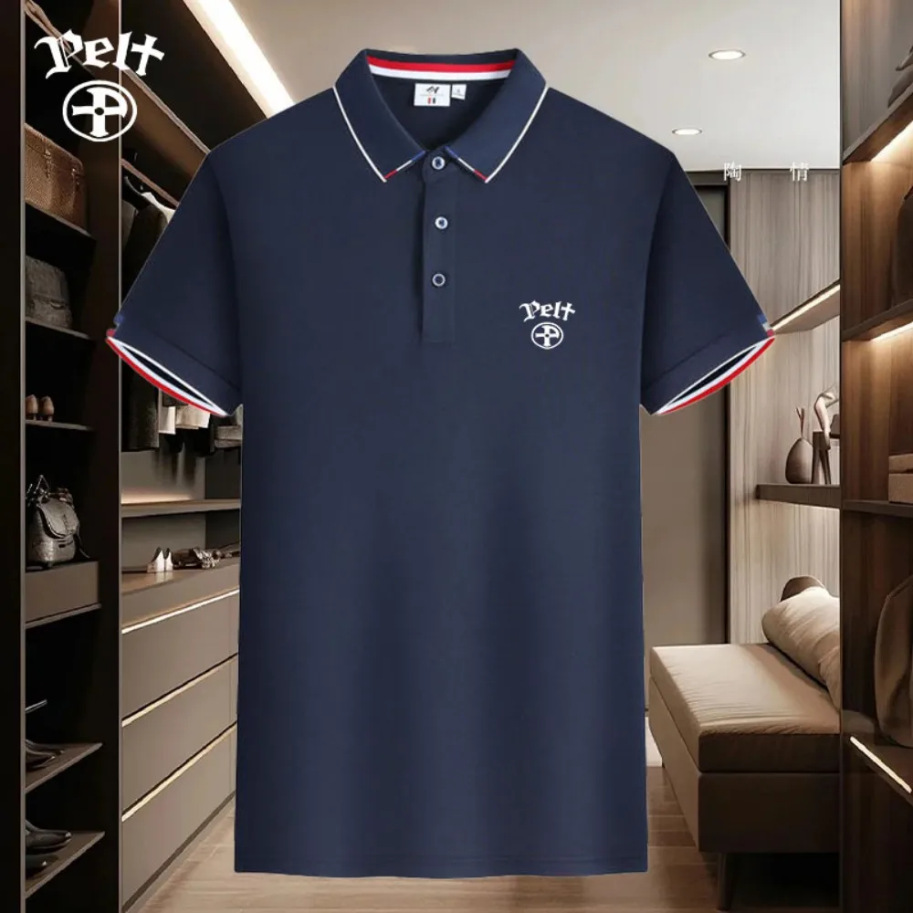 2025 Summer New Men's Polo Shirt Fashion Retro Shirt Loose Casual Short-sleeved Top Youth Business All-match Polo Shirt
2025 Summer New Men's Polo Shirt Fashion Retro Shirt Loose Casual Short-sleeved Top Youth Business All-match Polo Shirt