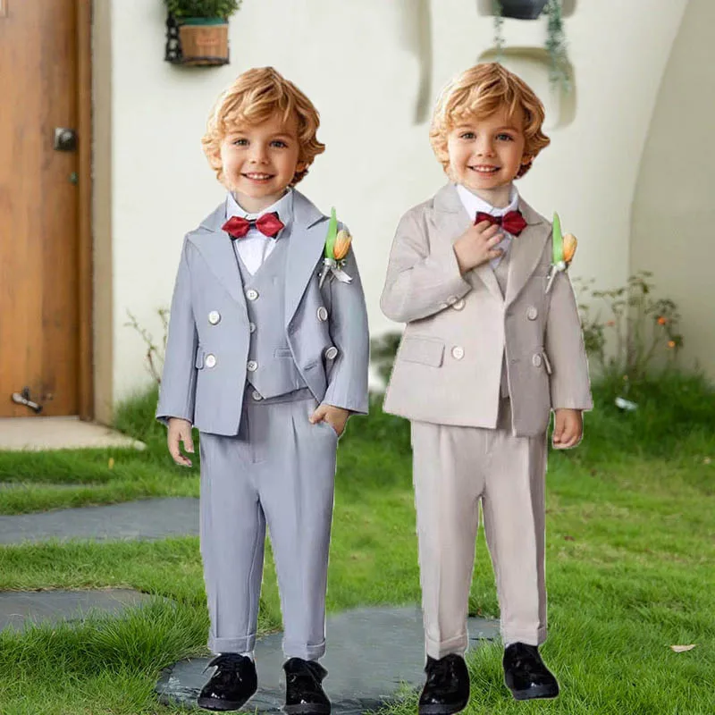 Little Boys 1Year Birthday Photography Suit Children Wedding Dress Kids Performance Blazer Suit Brother Formal Ceremony Costume
Little Boys 1Year Birthday Photography Suit Children Wedding Dress Kids Performance Blazer Suit Brother Formal Ceremony Costume