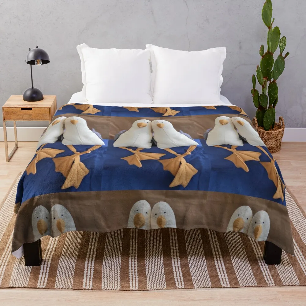 Bert the seagull and lovely friend Throw Blanket christmas decoration Soft Plaid Hair Tourist Blankets
Bert the seagull and lovely friend Throw Blanket christmas decoration Soft Plaid Hair Tourist Blankets