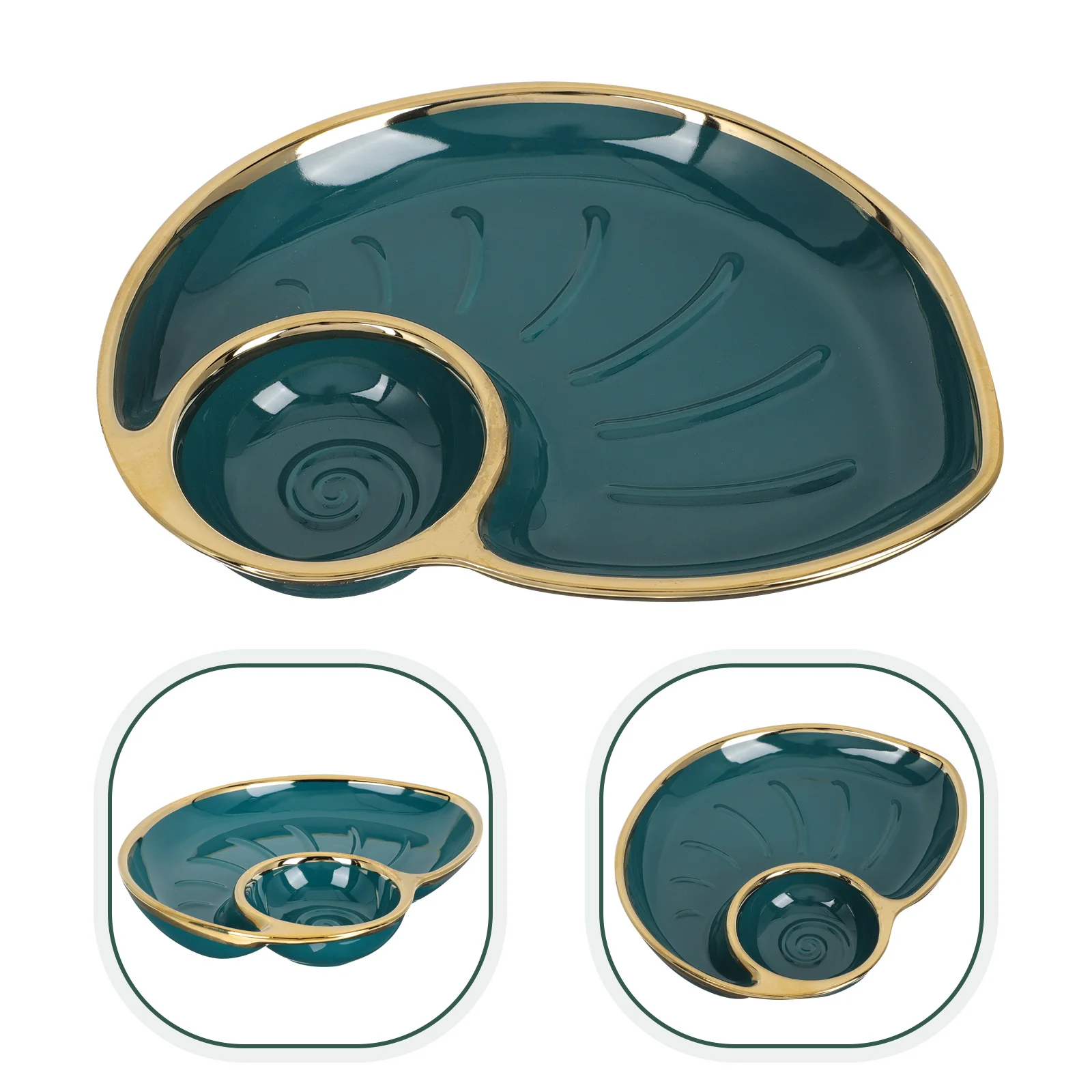 1Pcs Snail Tableware Ceramic Food Plate Waterproof Dumpling Storage Salad Snack Dish Ceramic Dumpling Plate
1Pcs Snail Tableware Ceramic Food Plate Waterproof Dumpling Storage Salad Snack Dish Ceramic Dumpling Plate