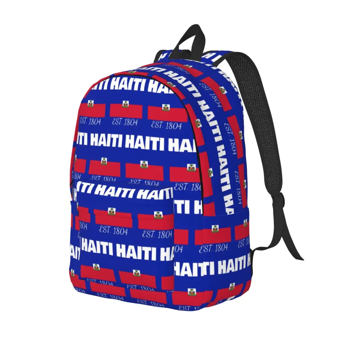 Haiti EST. 1804 Independence Haitian Flag Backpack Daypack Large Capacity Kids BookBag School Bag Shoulder Bags for Men Women
Haiti EST. 1804 Independence Haitian Flag Backpack Daypack Large Capacity Kids BookBag School Bag Shoulder Bags for Men Women
