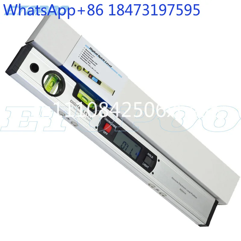 With magnetic digital display angle ruler ABS 400MM digital display level ruler, with background light