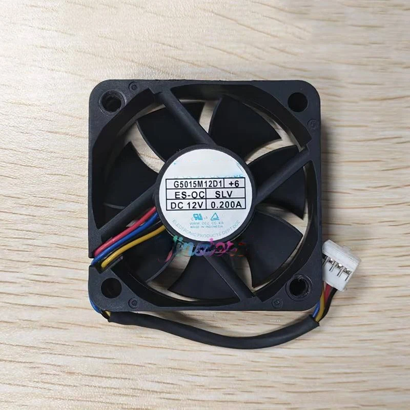 Y+1 pc. New for G5015M12D1+6 Cooling Fan 5015 DC12V 0.200A 5CM 4Pin
Y+1 pc. New for G5015M12D1+6 Cooling Fan 5015 DC12V 0.200A 5CM 4Pin