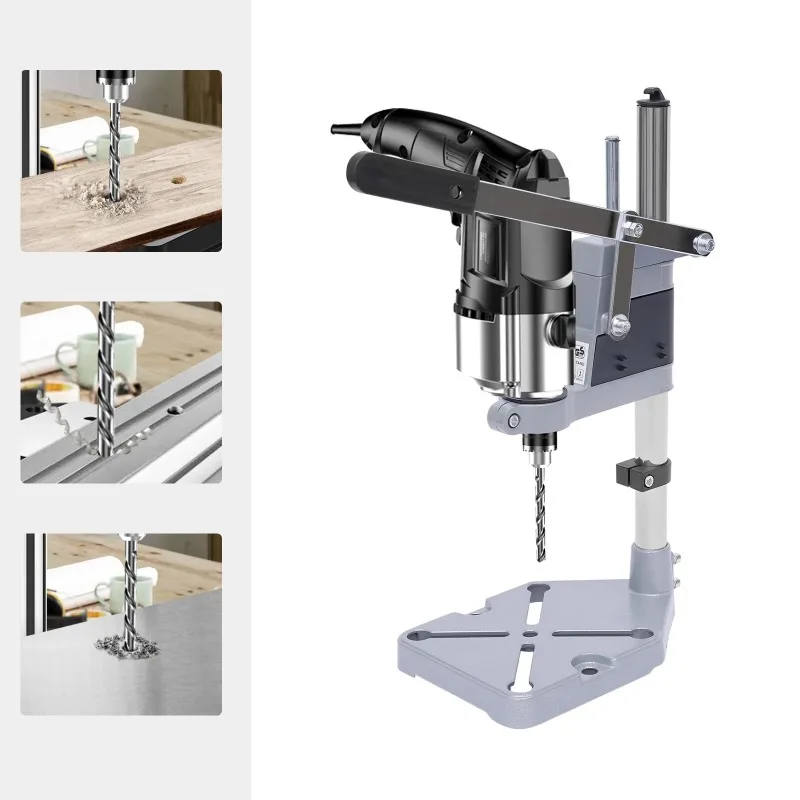 Aluminium Alloy Floor Drill Press Stand Table for Drill Workbench Repair Tool Clamp Maximum Stroke 60mm for Drilling
Aluminium Alloy Floor Drill Press Stand Table for Drill Workbench Repair Tool Clamp Maximum Stroke 60mm for Drilling