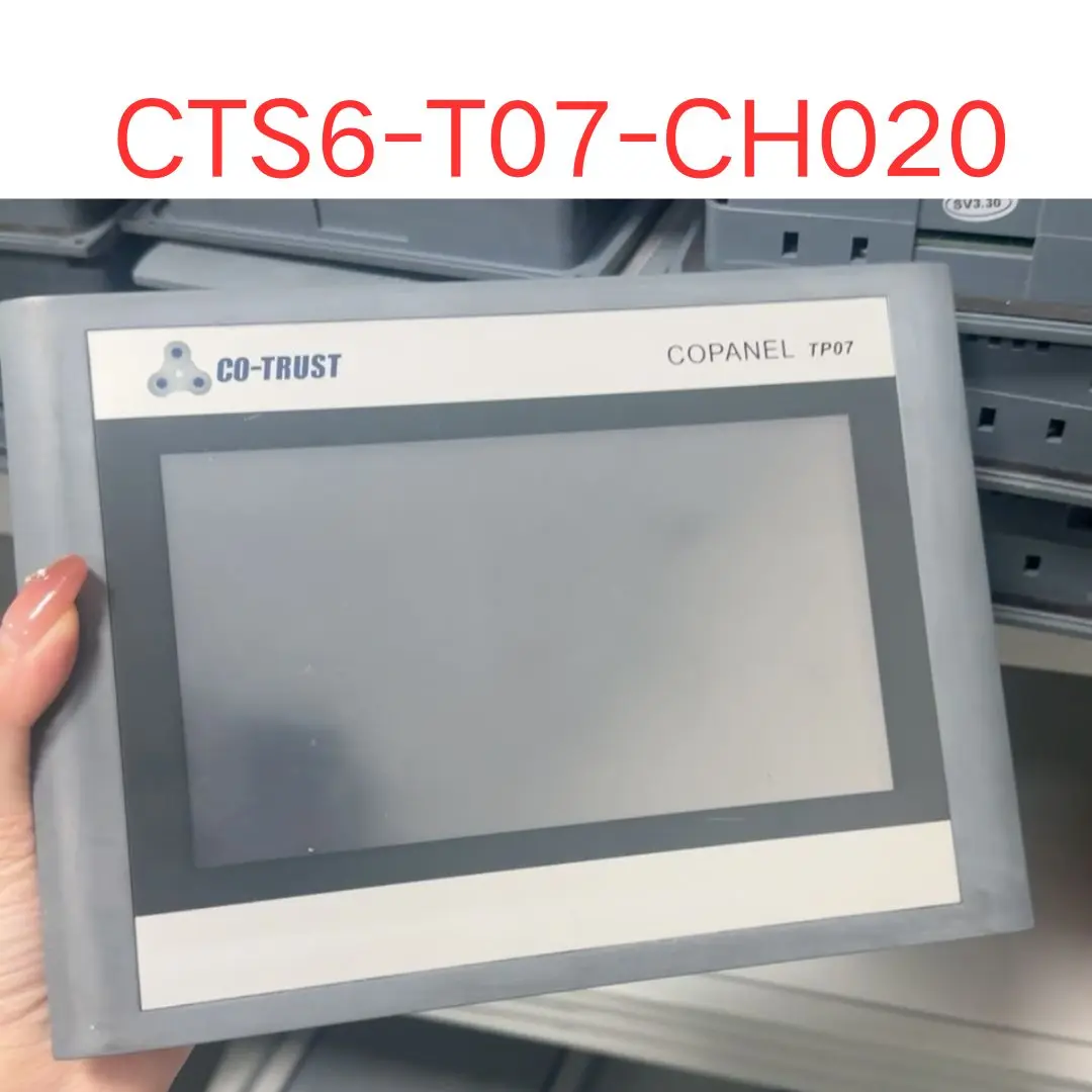 Second-hand CTS6-T07-CH020 touch screen Test OK
Second-hand CTS6-T07-CH020 touch screen Test OK