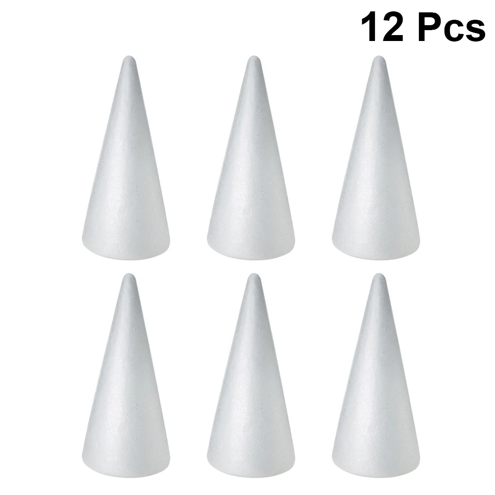 2pcs Foam Cones 38X13.5Cm Craft Cone For Diy Christmas Decoration Educational Project Sculpture Ornament Foam
2pcs Foam Cones 38X13.5Cm Craft Cone For Diy Christmas Decoration Educational Project Sculpture Ornament Foam