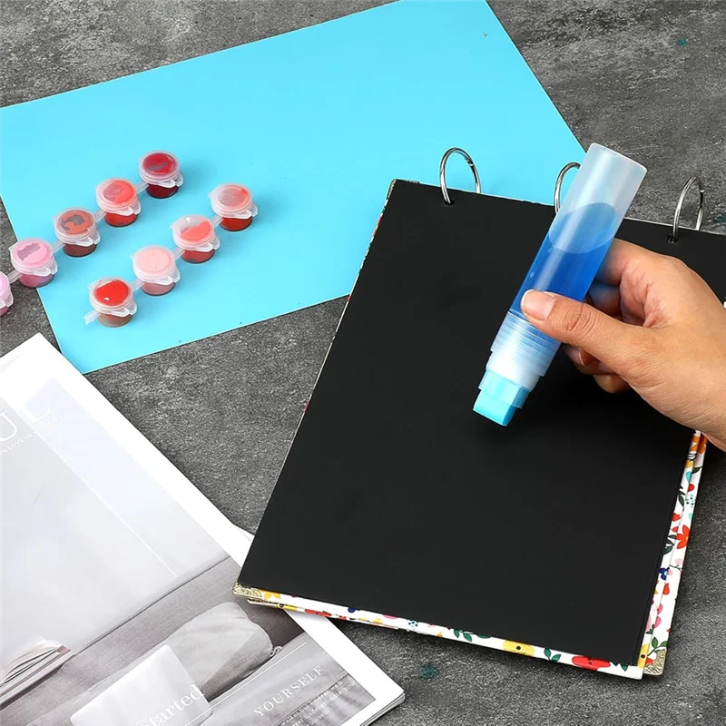 Flat Head Graffiti Markers, 6Pack Clear Acrylic Refillable Paint Pens For Artists
Flat Head Graffiti Markers, 6Pack Clear Acrylic Refillable Paint Pens For Artists