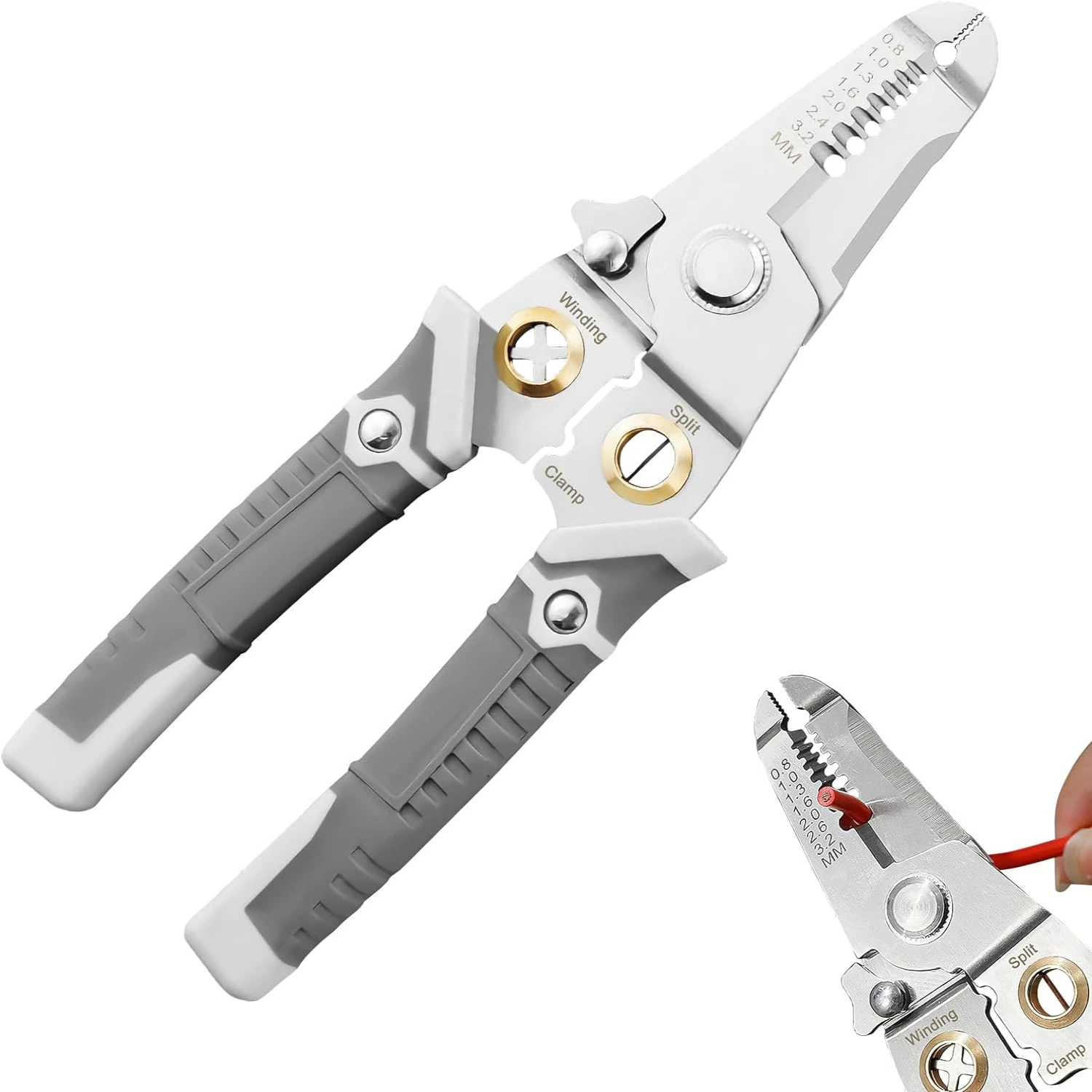 Efficient and High-Quality Wire Stripping and Cutting Toolbox for DIY Enthusiasts - Must-Have Addition to Your Tool Collection!
Efficient and High-Quality Wire Stripping and Cutting Toolbox for DIY Enthusiasts - Must-Have Addition to Your Tool Collection!