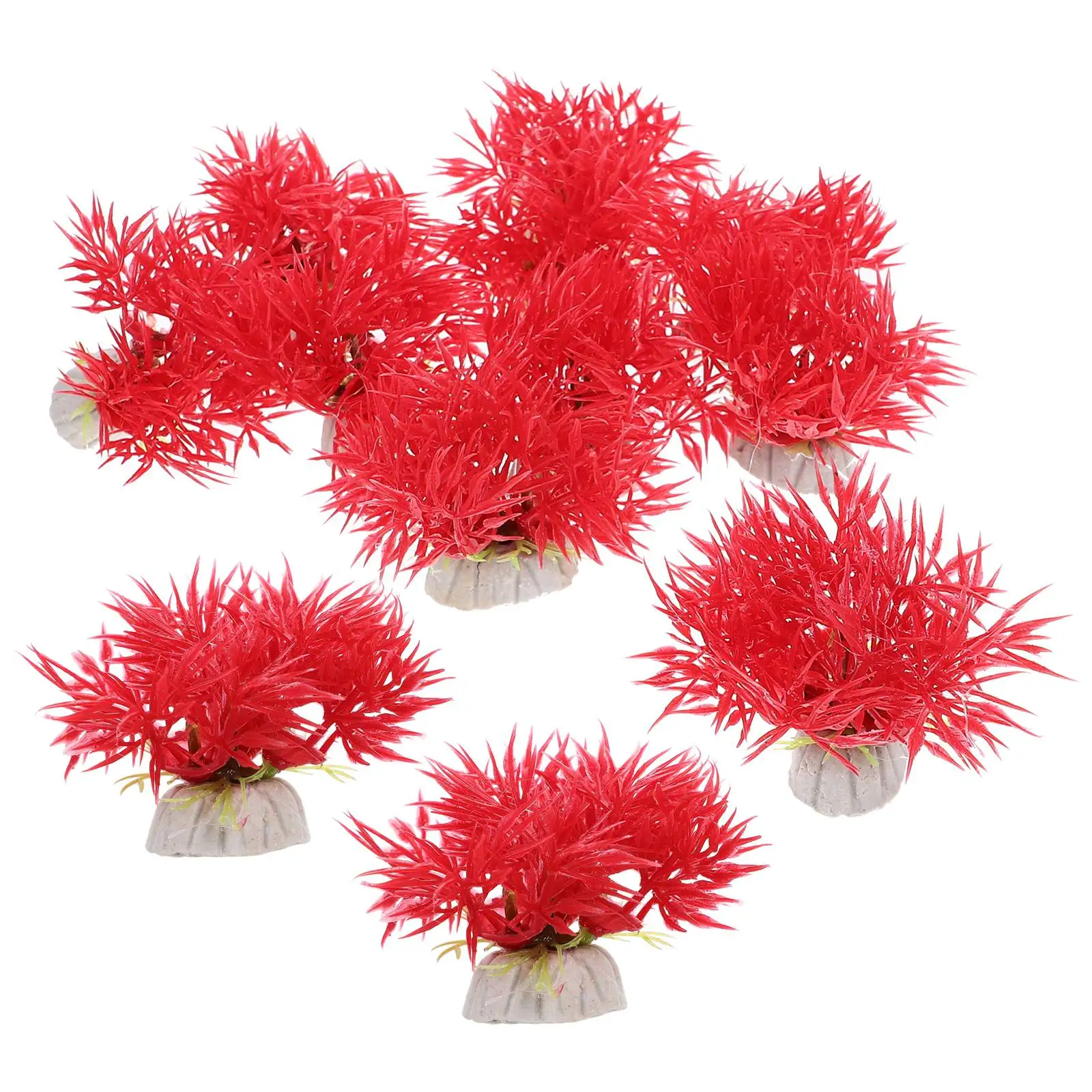 8 Pcs Artificial Aquarium Plants Decoration for Fish TankPlastic Aquatic Plant Decors Lifelike Fish Tank Accessories Vivid Look
8 Pcs Artificial Aquarium Plants Decoration for Fish TankPlastic Aquatic Plant Decors Lifelike Fish Tank Accessories Vivid Look