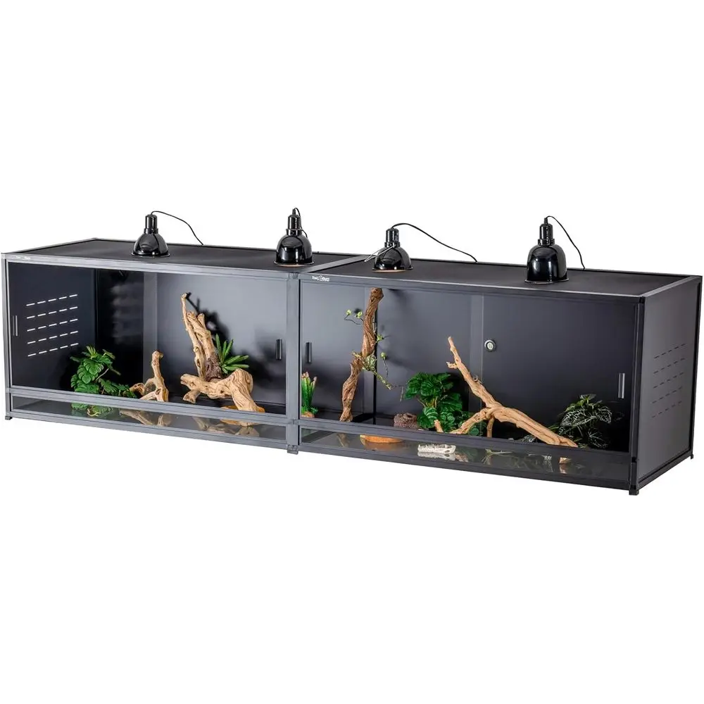 Большой террариум из ПВХ на 88 галлонов с закаленным стеклом, идеально подходит для бородатых драконов, гекконов, ящериц и змей, большая площадь для разведения, C
Большой террариум из ПВХ на 88 галлонов с закаленным стеклом, идеально подходит для бородатых драконов, гекконов, ящериц и змей, большая площадь для разведения, C