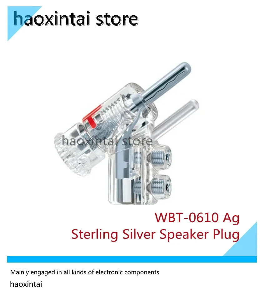 Original German WBT 0610Ag sterling silver version of HiFi fever speaker speaker banana plug a box
Original German WBT 0610Ag sterling silver version of HiFi fever speaker speaker banana plug a box