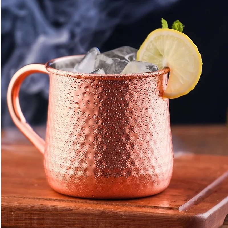 500ML 304 Stainless Steel Bartender Cocktail Cups Moscow Mule Mugs Hammer Point Bar Tools for Home Party Beer Mug
500ML 304 Stainless Steel Bartender Cocktail Cups Moscow Mule Mugs Hammer Point Bar Tools for Home Party Beer Mug