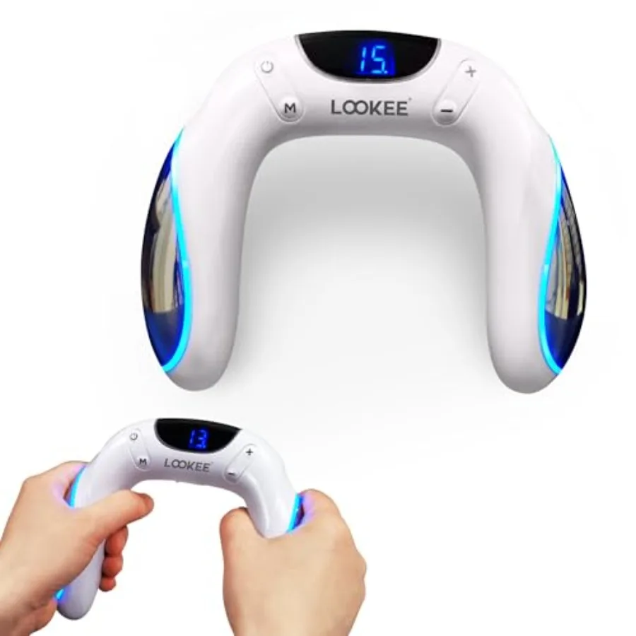 LOOKEE VibHeal Arm Exerciser Flabby Arms Workout Hand and Wrist Massager Portable Arm Toning and Recovery Device with 15 Intens
LOOKEE VibHeal Arm Exerciser Flabby Arms Workout Hand and Wrist Massager Portable Arm Toning and Recovery Device with 15 Intens
