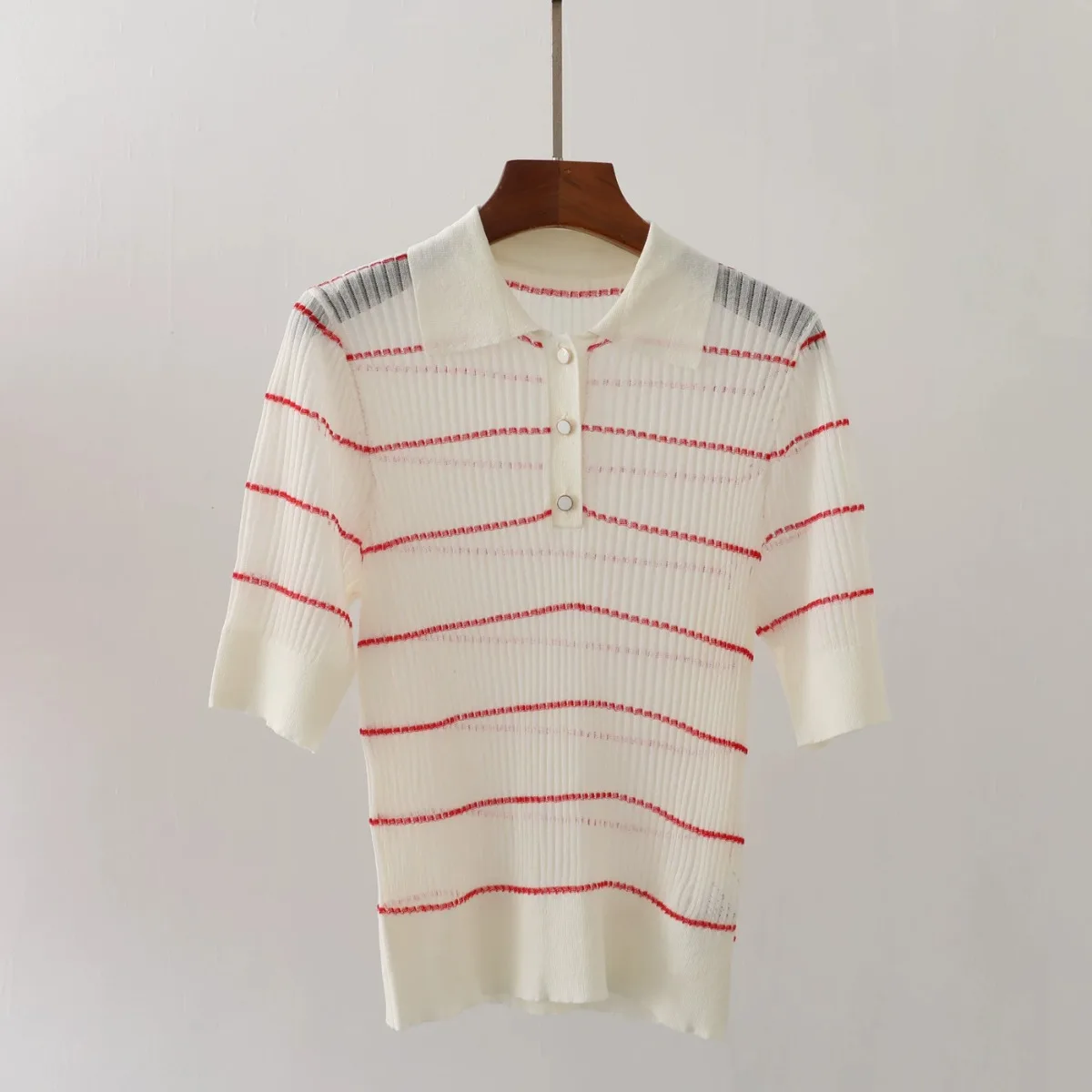Max Quick Dry Breathable Slim Fit Mesh Stripe Design Classic Polo Collar Women's Short Sleeve Knit Polo Shirt 2026 Spring Summer
Max Quick Dry Breathable Slim Fit Mesh Stripe Design Classic Polo Collar Women's Short Sleeve Knit Polo Shirt 2026 Spring Summer
