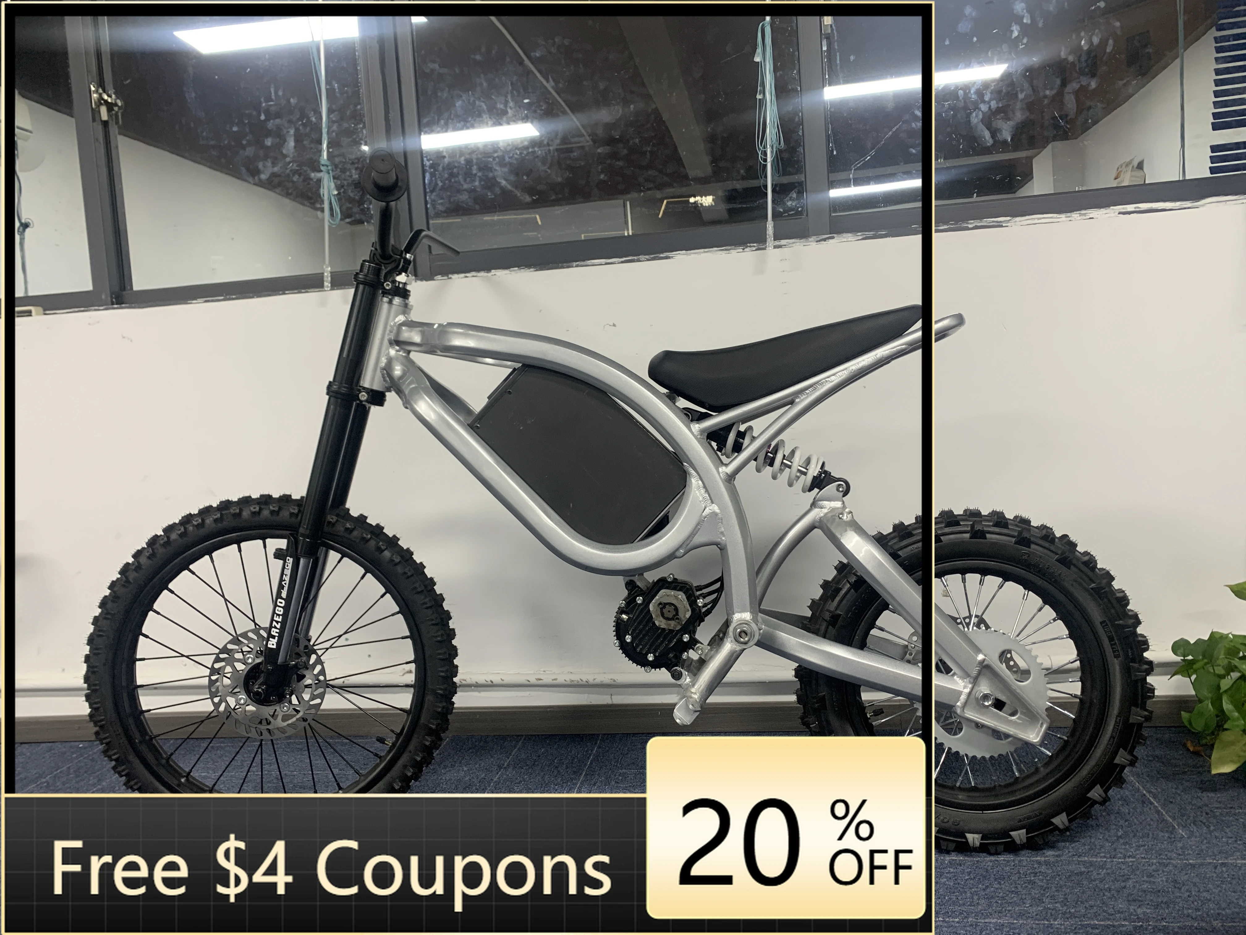 yzhgbAdult Custom Electric Off-Road Motorcycle - Powerful 72V High Speed Adventure Mountain Bike
yzhgbAdult Custom Electric Off-Road Motorcycle - Powerful 72V High Speed Adventure Mountain Bike