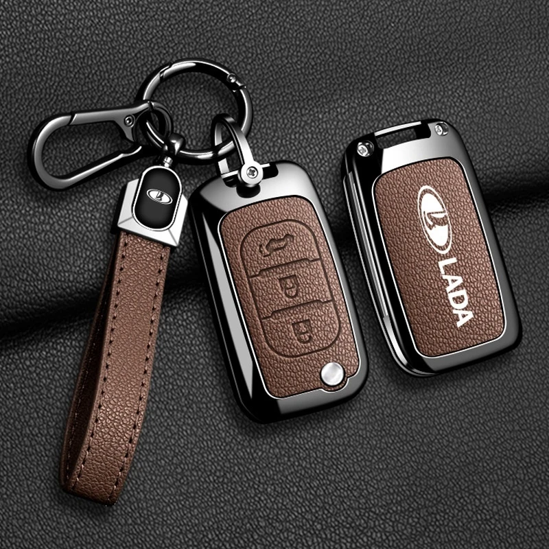 Zinc Alloy Leather Car Key Case Cover For Lada Vesta Niva Samara Kalina Largus Priora Xray Granta Protector Keychain Accessories
Zinc Alloy Leather Car Key Case Cover For Lada Vesta Niva Samara Kalina Largus Priora Xray Granta Protector Keychain Accessories