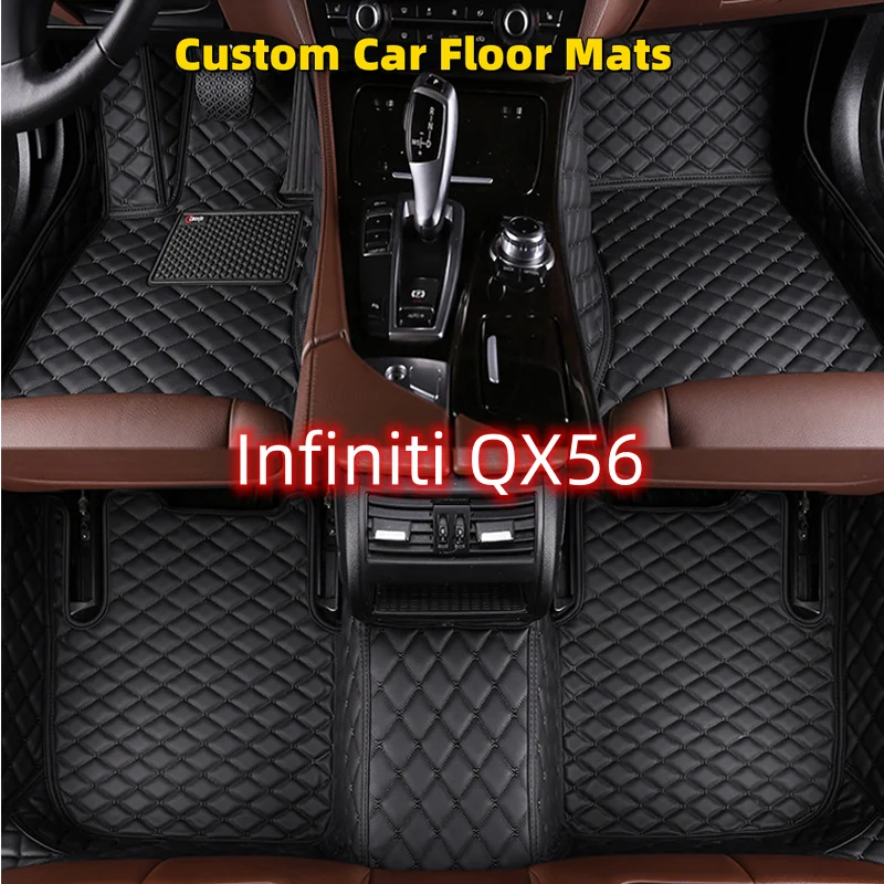Full Set Custom Car Floor Mats for Infiniti QX56 2004-2010 Years Interior Details Car Accessories Carpet
Full Set Custom Car Floor Mats for Infiniti QX56 2004-2010 Years Interior Details Car Accessories Carpet