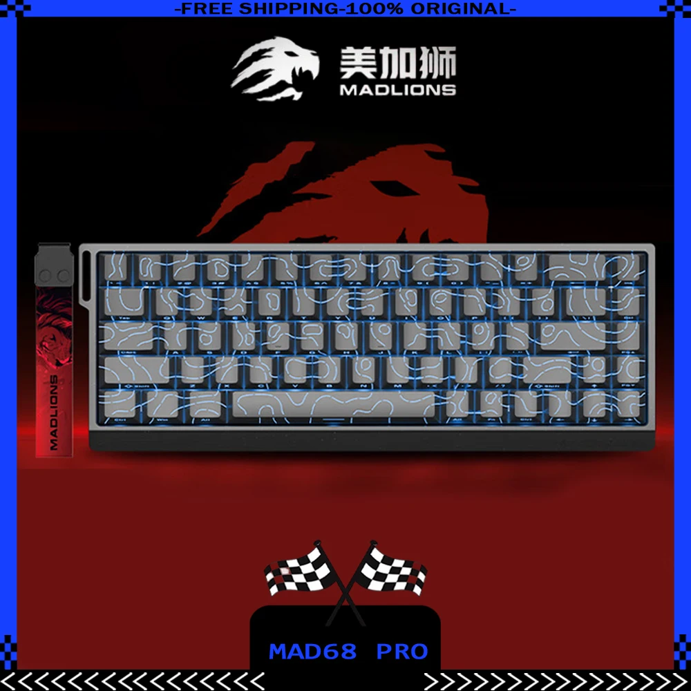 Механическая клавиатура Madlions Mad68 Pro, магнитный переключатель, проводная RGB, клавиатура по индивидуальному заказу для ПК, аксессуары для киберспорта и геймера, подарок
Механическая клавиатура Madlions Mad68 Pro, магнитный переключатель, проводная RGB, клавиатура по индивидуальному заказу для ПК, аксессуары для киберспорта и геймера, подарок