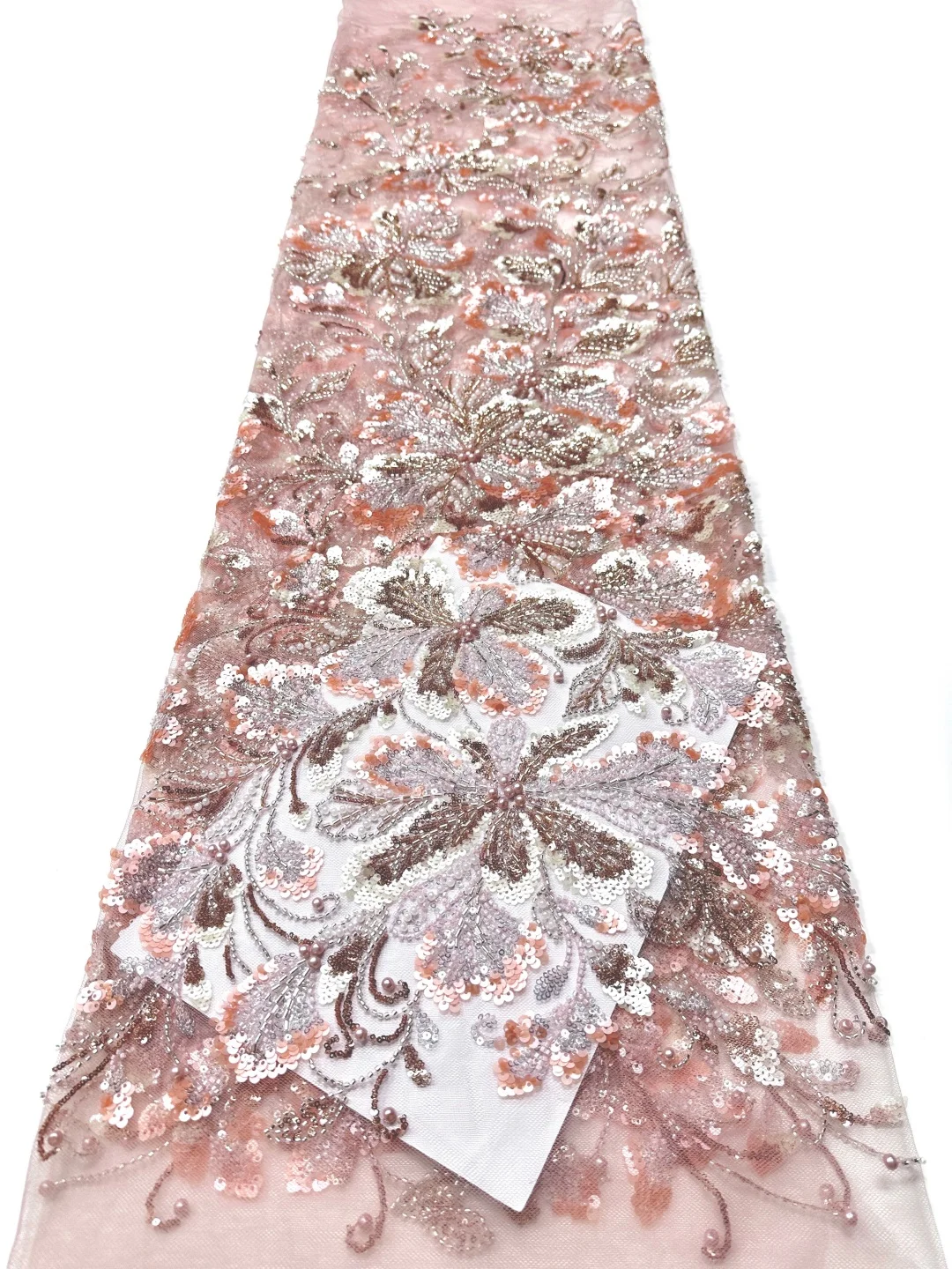 African 3D Lace Fabric 2026 Elegant French Mesh Beaded Lace Fabric Nigerian Sequin Lace Fabric for Women's Wedding Dresses
African 3D Lace Fabric 2026 Elegant French Mesh Beaded Lace Fabric Nigerian Sequin Lace Fabric for Women's Wedding Dresses