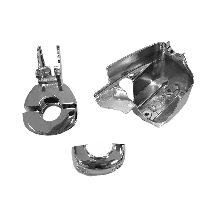 Chrome Handlebar Control Cover Kit For 96-14 Softails 96-17 Dynas 96-03 Front Clutch Handle Bar Dress-Up
Chrome Handlebar Control Cover Kit For 96-14 Softails 96-17 Dynas 96-03 Front Clutch Handle Bar Dress-Up