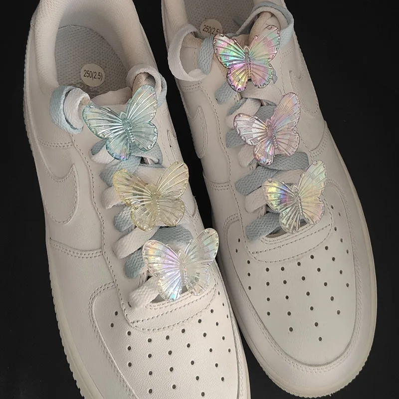 Cute Butterfly Shoelace Decorations Buckle Fashion Quality DIY Sneaker Accessories Trend Shoes Charms for Sneaker All-match New
Cute Butterfly Shoelace Decorations Buckle Fashion Quality DIY Sneaker Accessories Trend Shoes Charms for Sneaker All-match New