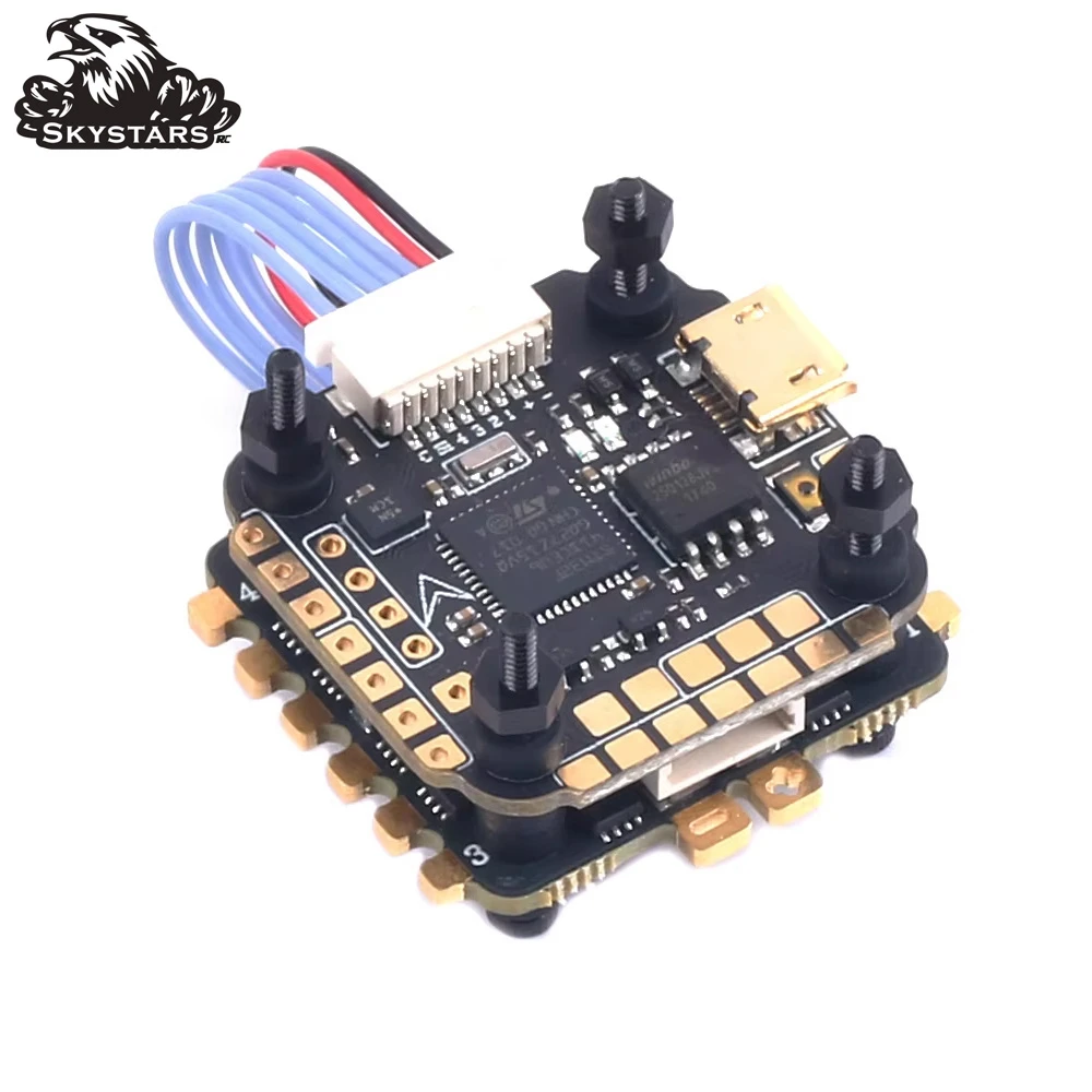 Skystars F411 Mini HD F4 Flight Controller with Ko40 40A 3-6S ESC 20mm Fly Tower Stack for RC Drone FPV Racing
Skystars F411 Mini HD F4 Flight Controller with Ko40 40A 3-6S ESC 20mm Fly Tower Stack for RC Drone FPV Racing